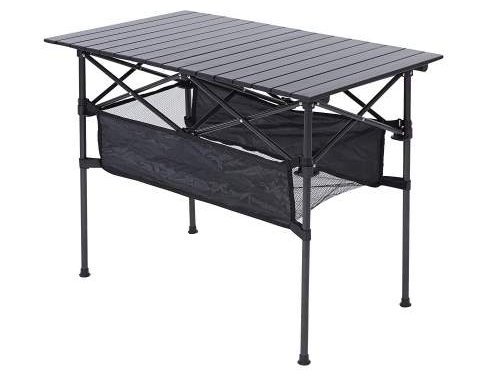 tall folding camping table