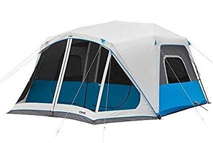 CORE Lighted 10 Person Cabin Tent