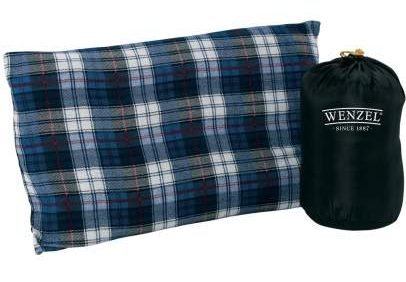 Wenzel Flannel-Top Camping Pillow