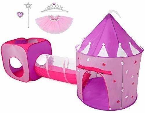 Princess Tent With Tunnel