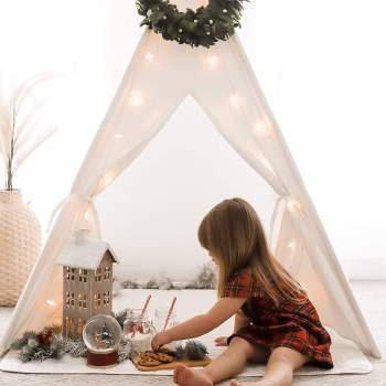 Kids Teepee Tent with Padded Mat