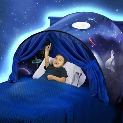 UK Dream Tents Unicorn Foldable Tent Pop up Indoor Kid Baby House Camp Bed GIFT 