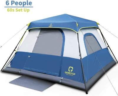QOMOTOP 6 Person Instant Tent