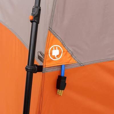 AC Port Access Ozark Trail 8 Person Instant Cabin Tent