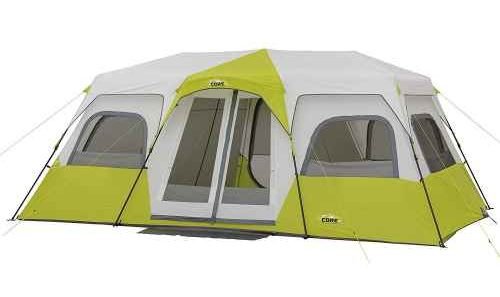 CORE 12 Person Instant Cabin Tent Pitched