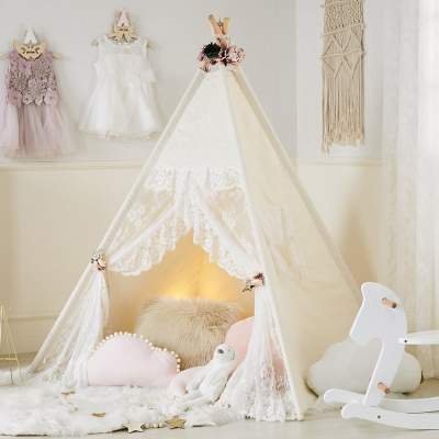 Little Dove Floral Classic Kids Teepee