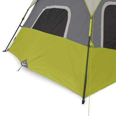 base vent on the CORE 9 person instant tent