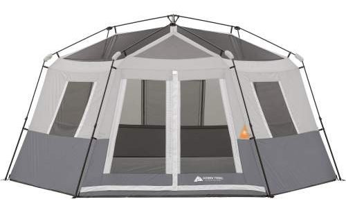 door design ozark trail hexagon tent