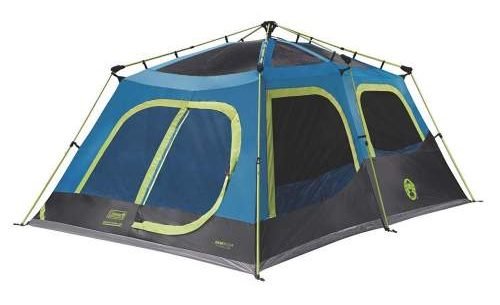meshed frame Coleman 10 Person Tent