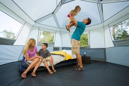 8-Person Instant Hexagon Cabin Tent
