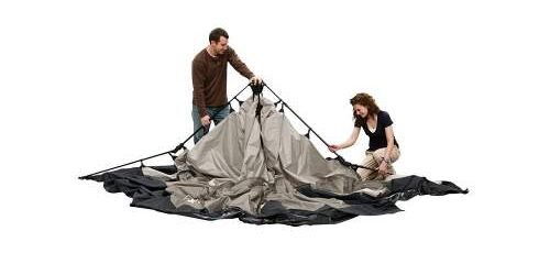 step 2 pitch Coleman 8 Person Instant Tent