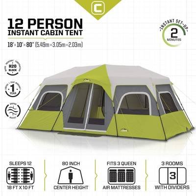CORE 12 cabin tent