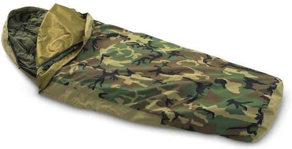 Tennier Woodland Camouflage Bivy Cover