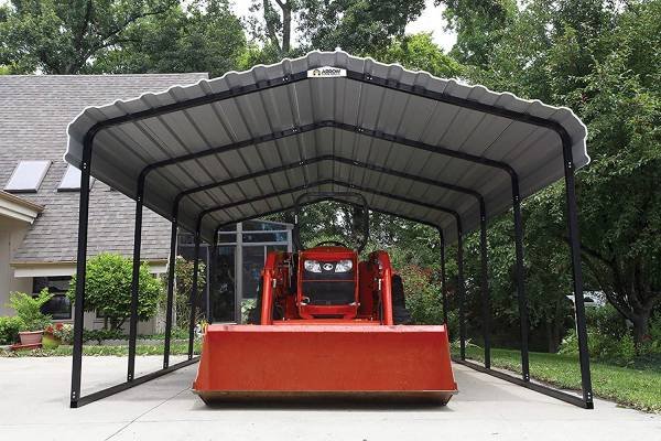 tractor storage - Arrow Steel Carport 