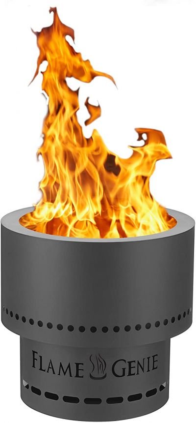 Flame Genie Smoke-Free Portable Wood Stove