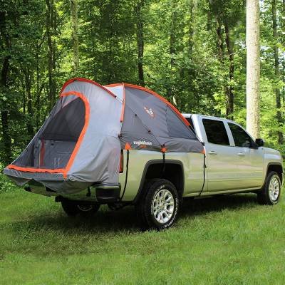 rightline gear truck tent pitched view