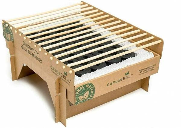 CasusGrill Bamboo Disposable Grill